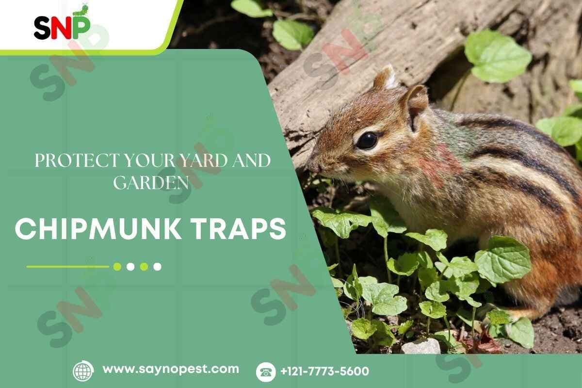 Chipmunk Traps Made Simple: How to Protect Your Yard - Say no pest